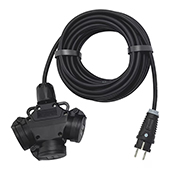 Produžni kabal sa zaštitnim kontaktom 3-struki H07RN-F 3G1,5