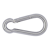 Karabiner kuka DIN 5299 Inox A2 blank