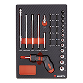 Set pištoljskih odvijača 4.4.1, 37-dijelni                                                          