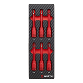 Set nasadnih ključeva 3/8 col dugih TX VDE 2.4.1, 6-dijelni                                         