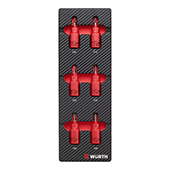 Set nasadnih ključeva 3/8 col kratki TX VDE 2.4.1, 6-dijelni                                        