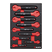 Set jednostrukih vilastih ključeva VDE 4.4.1, 9-dijelni                                             