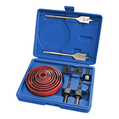 Set cilindricnih pila za drvo 18-dijelni BP                                                         