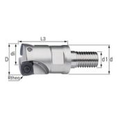 ATORN Visokoposmicna glodacka glava sa navojem IC XCN0703 XCN09T3                                   