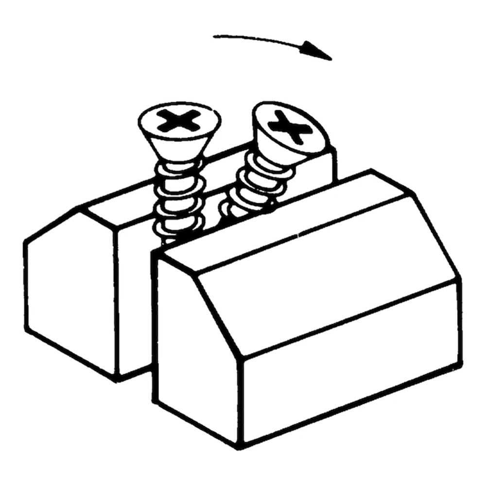 WÜPOFAST vijak za ivericu upuštene lec. gl. krstasti Z puni nav. celik nikl                         , 3X35mm                                  