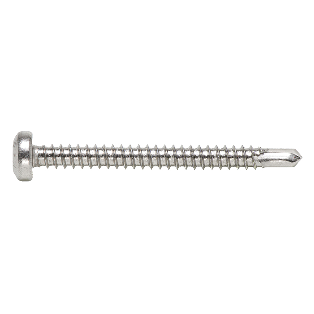 pias samobušeci vijak ravne lecaste glave krstasti H prihvat nehrd. celik A2                        , 3,9X13mm                                
