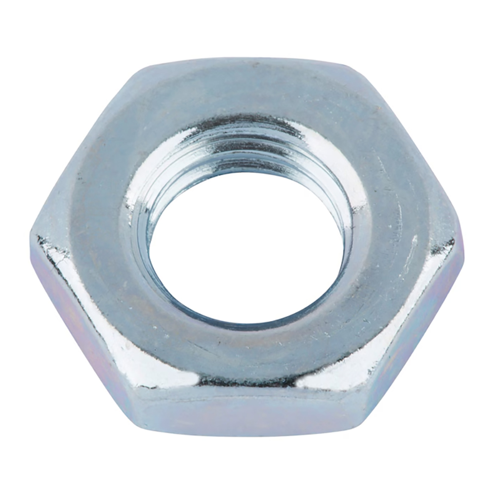 Šestougaona navrtka sa M navojem DIN 439, čelik pocinč., plavo pasiv.                               , M24                                     