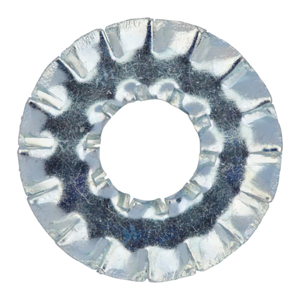 Lepezasta podloška sa duplom lepezom slicno DIN 6798 celik plavo cincan                             , D8,2mm                                  