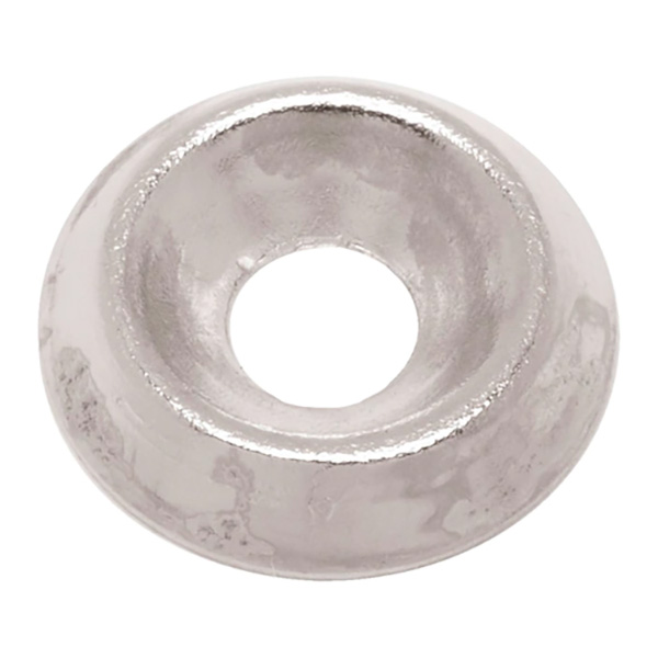 Rozeta oblika 1 mesing niklovan, 5,5X16,0mm                              