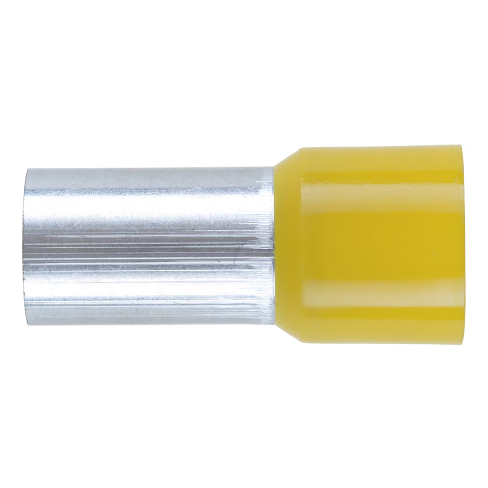Cjevasta kablovska stopica sa plasticnom cahurom                                                    , Cjevasta/žuta/70,0X21,0 mm              