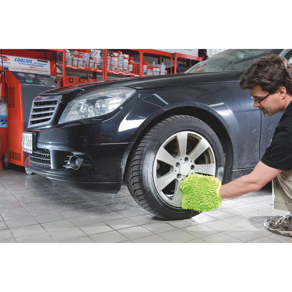 Wuschel XXL rukavica za čišćenje automobila i kućanstva                                             , zelena                                  