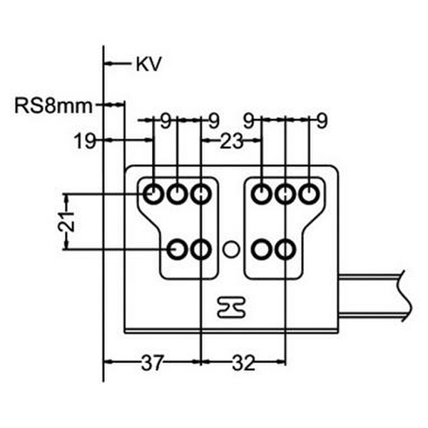 Sistem okvira ladica Slidebox H84, set, H84, 35kg, L450                         