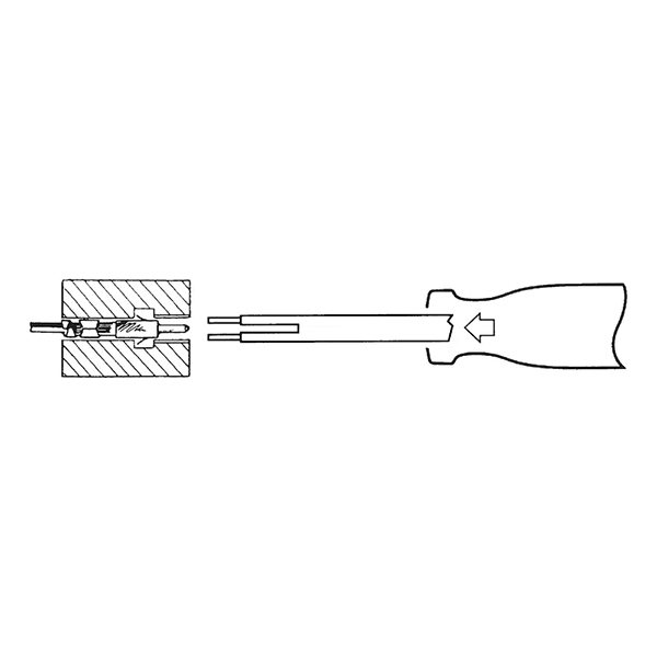 Alat za odbravljivanje elektro-kontakata Komercijalna vozila/autobusi, 1578/2,8mm                              