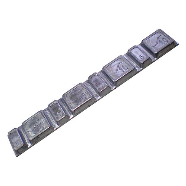 Samoljepljivi olovni teg za balansiranje aluminijskih felgi TIP 303, 4x5+4x10g                               