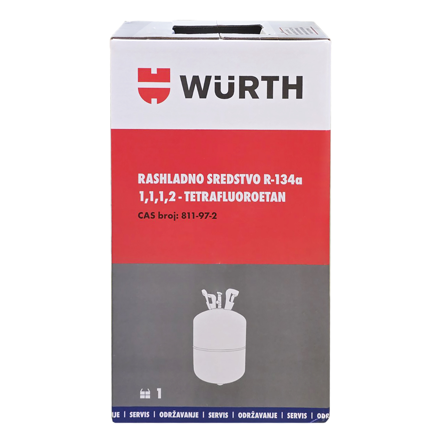 Klima rashladno sredstvo, R134a, 13,6 kg                                 
