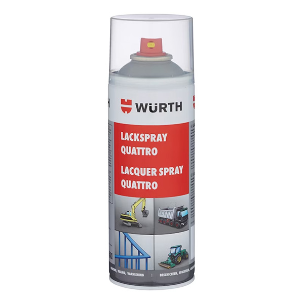 Lak u spreju Quattro, Argentit siva, 400 ml                   