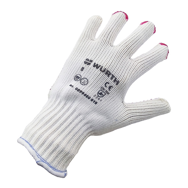 Zaštitne, grubo pletene rukavice poliamid-pamuk                                                     , vel.11-12                               