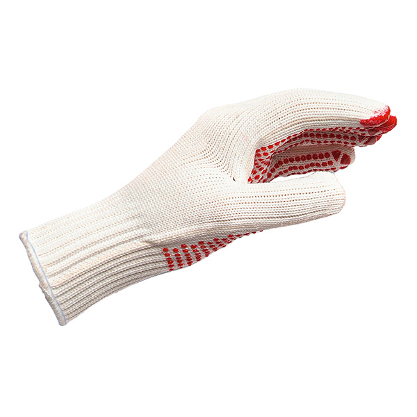 Zaštitne, grubo pletene rukavice poliamid-pamuk                                                     , vel.7-8                                 