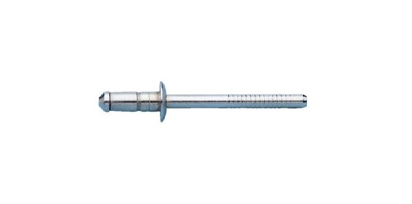 ZEBRA slijepa zakovica visoke čvrstoće sa ravnom zaoblj. glavom, A2/A2                              , 3,2X9,2mm                               