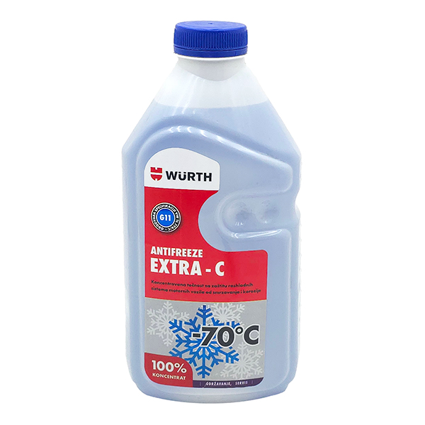 Zaštitna tecnost za rashladne sisteme vozila EXTRA-C                                                , 1 kg                                    