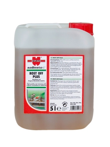 Rost off plus - odrstranjivač hrđe, 5L