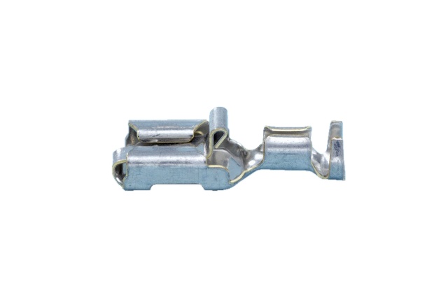 Ravna nasadna stopica Positive Lock, 6,3X0,8/2,5-4                           