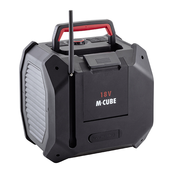 Akumulatorski radio M-CUBE BR 18-DAB, 18 V                                    