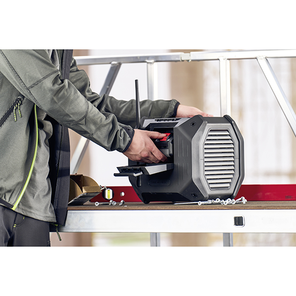 Akumulatorski radio M-CUBE BR 18-DAB, 18 V                                    