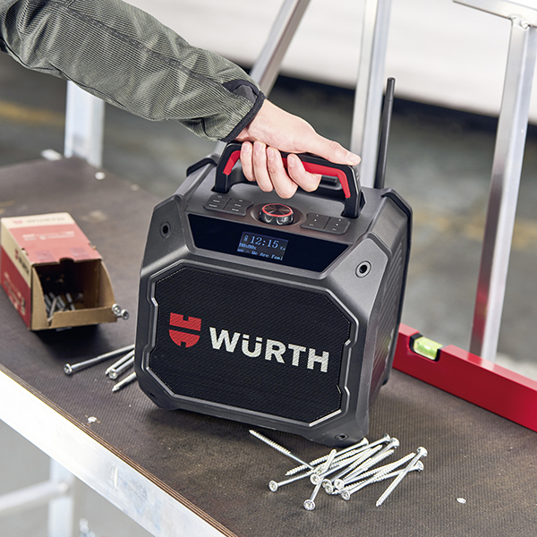 Akumulatorski radio M-CUBE BR 18-DAB, 18 V                                    