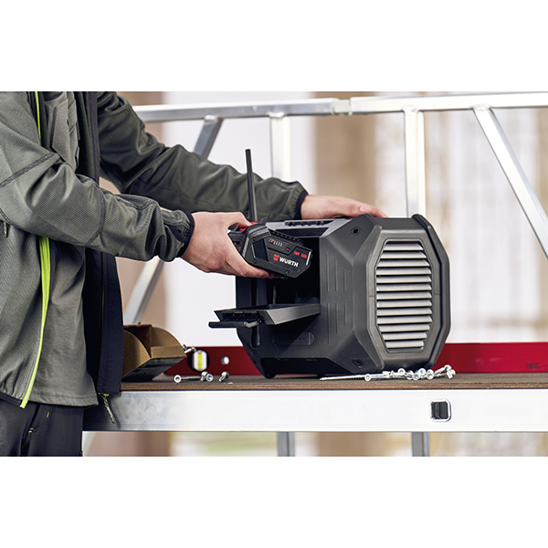 Akumulatorski radio M-CUBE BR 18-DAB, 18 V                                    