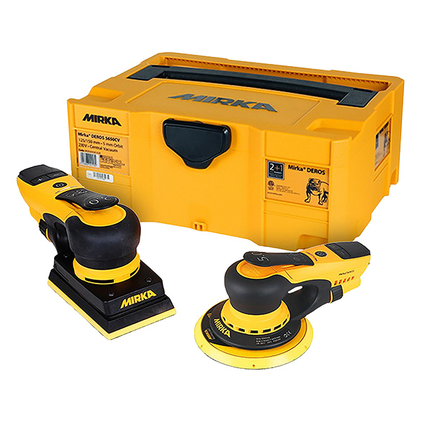Set orbitalnih brusilica DEROS 650CV i DEOS 383CV                                                   , 3 dijela                                