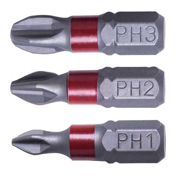 Bit PH L25mm, set, Connex                                                                           , 3-dijelni                               