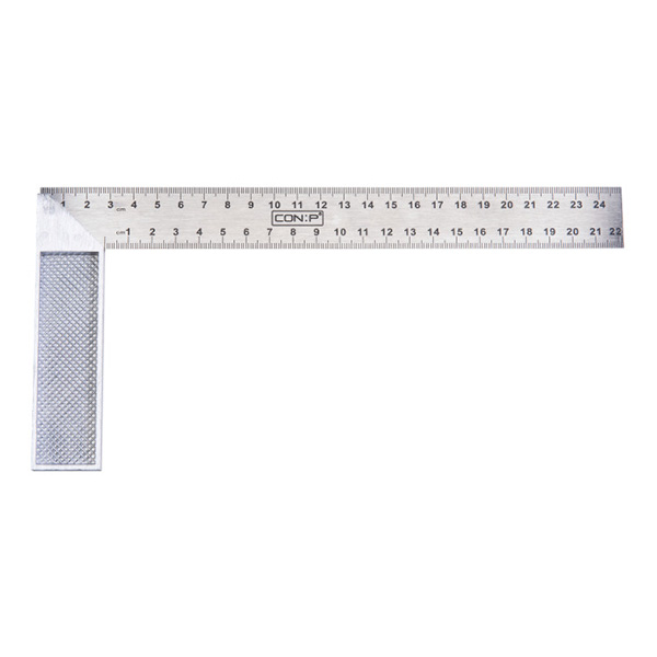 Stolarski ugaonik celik/alu ConP                                                                    , 250x120mm                               