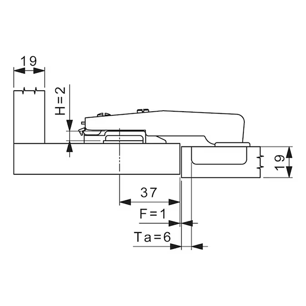 Baglama Nexis Click-on 95                                                                           , paralelna duga                          