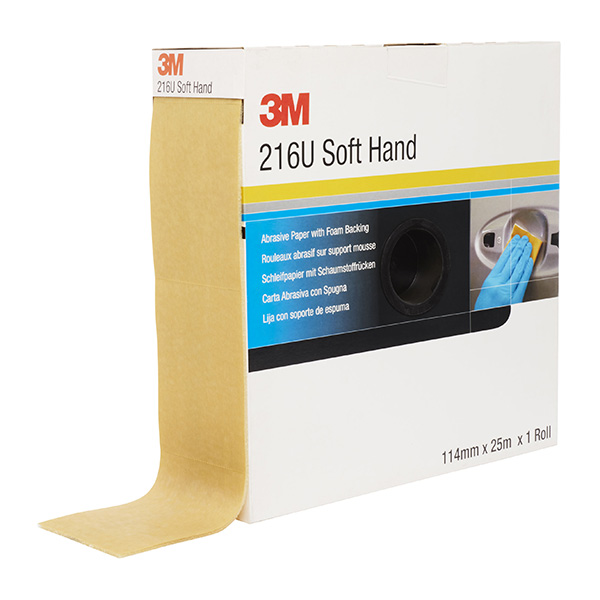 3M brusni papir u rolni, 216U, 114mmx25m/P360                          