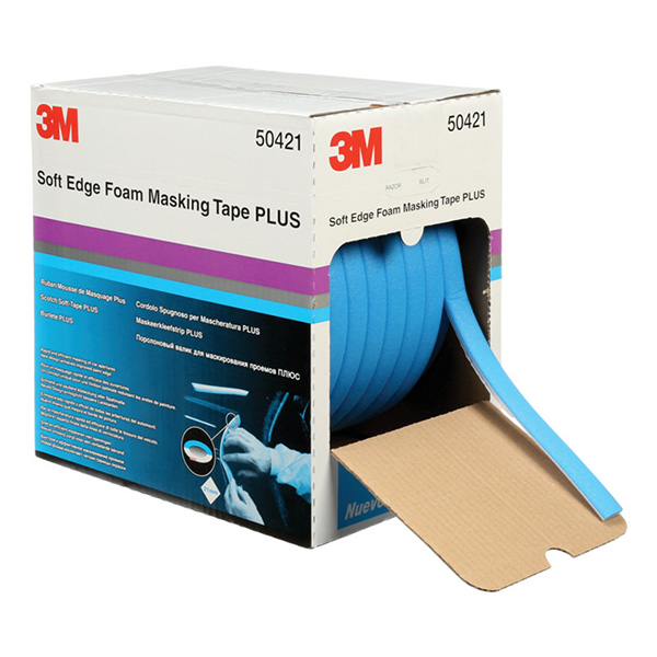Samoljepljiva pjenasta traka za blage ivice 3M Soft edge PLUS 50421, 21mm, 7m, plava                         