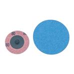 Mini fiber brusni disk sa brzoizmjenjivim prihvatom, cirkon-korund, D50/G60                                 
