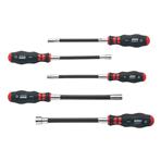 ZEBRA set fleksibilnih odvijača, vanjski šestougao SW                                               