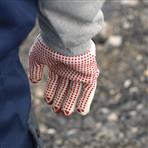 Fino pletene rukavice poliamid-pamuk