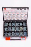 ORSY 100 set vijaka za lim DIN 7981/7983, oblik C, krstasti H prihvat